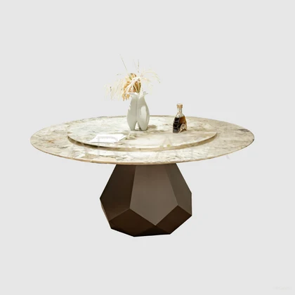 Nola Lumi Dining Table - front view 04