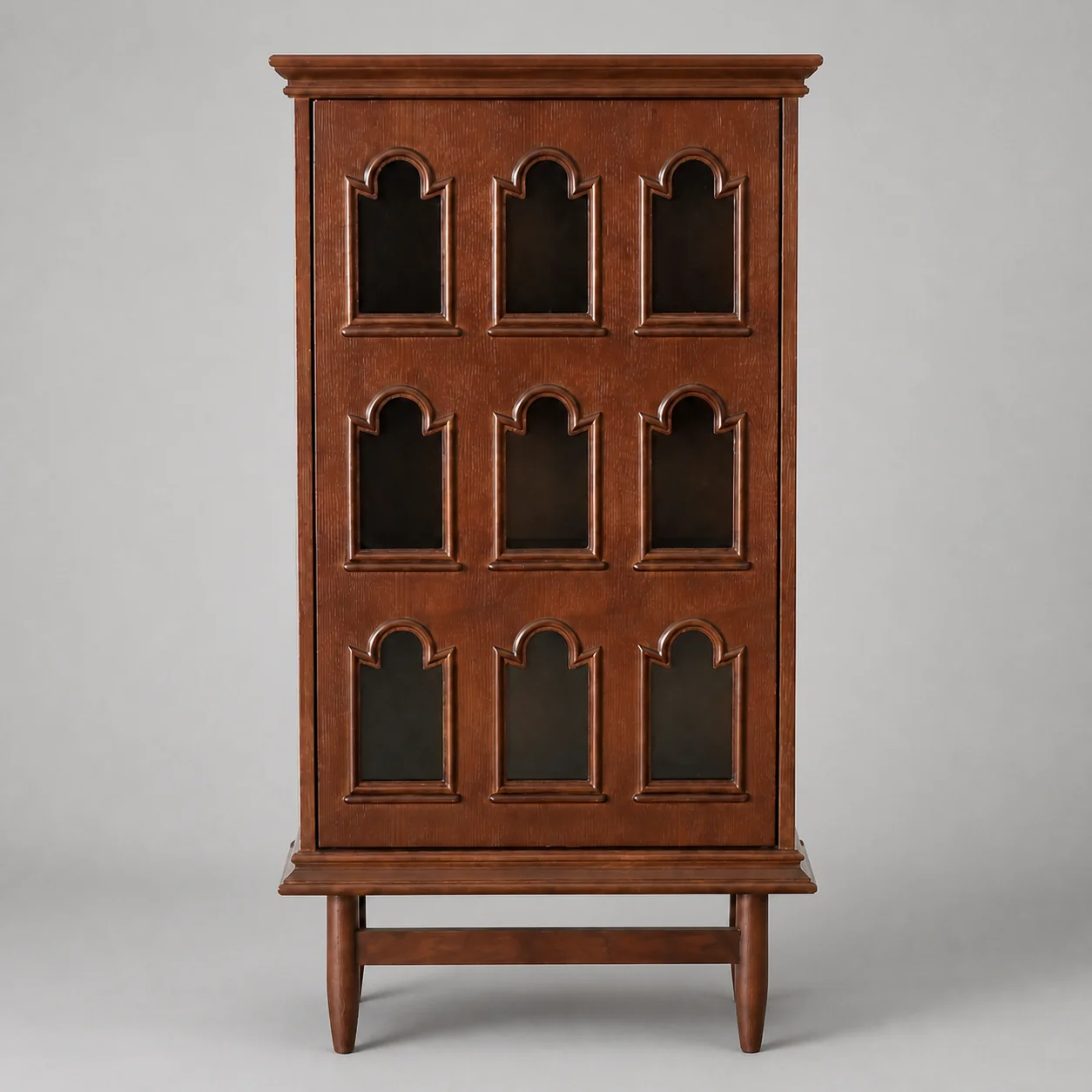 A00032 Cabinet in a finished interior.