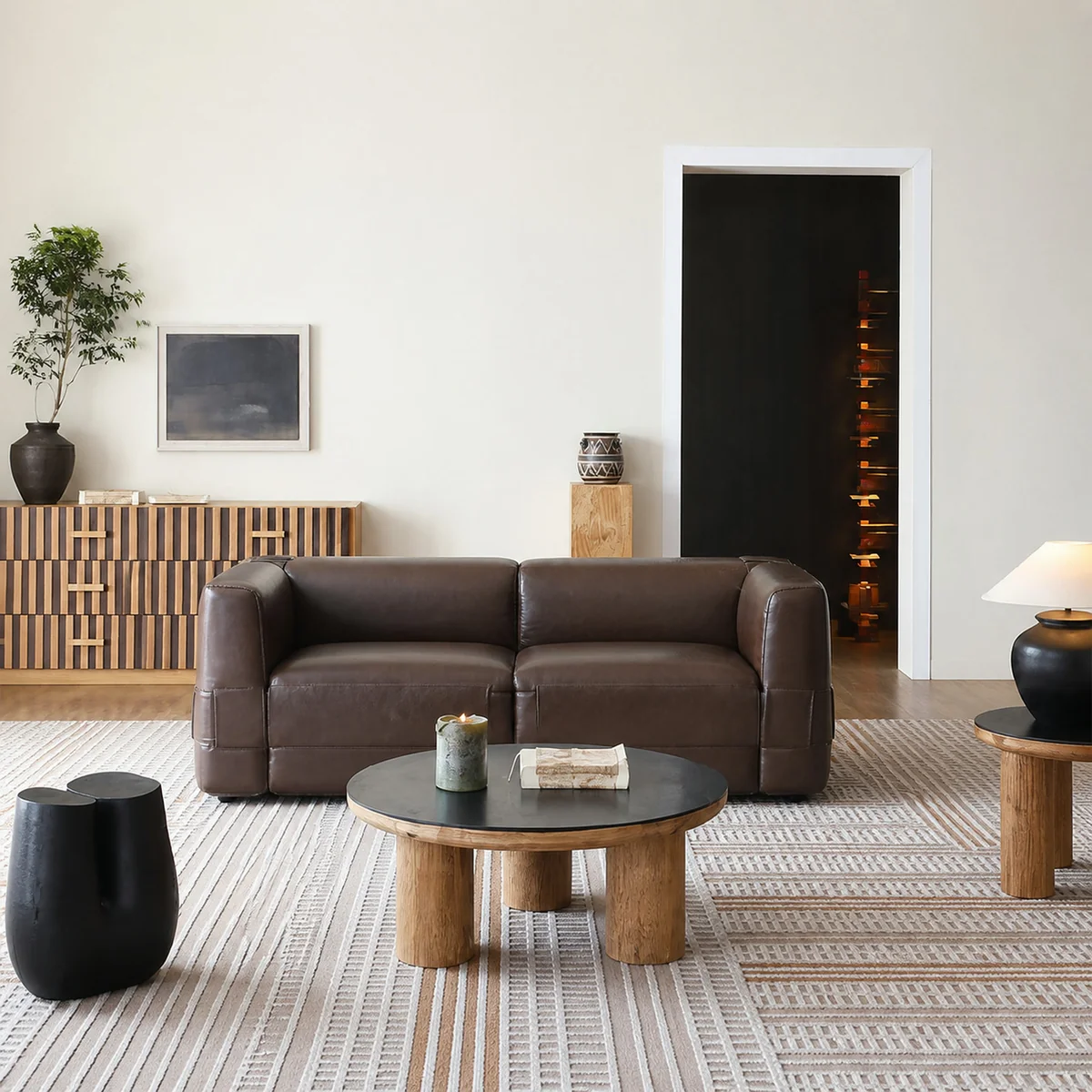 Elara Villa Straight Sofa