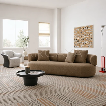Elara Lumi Straight Sofa - product view 01