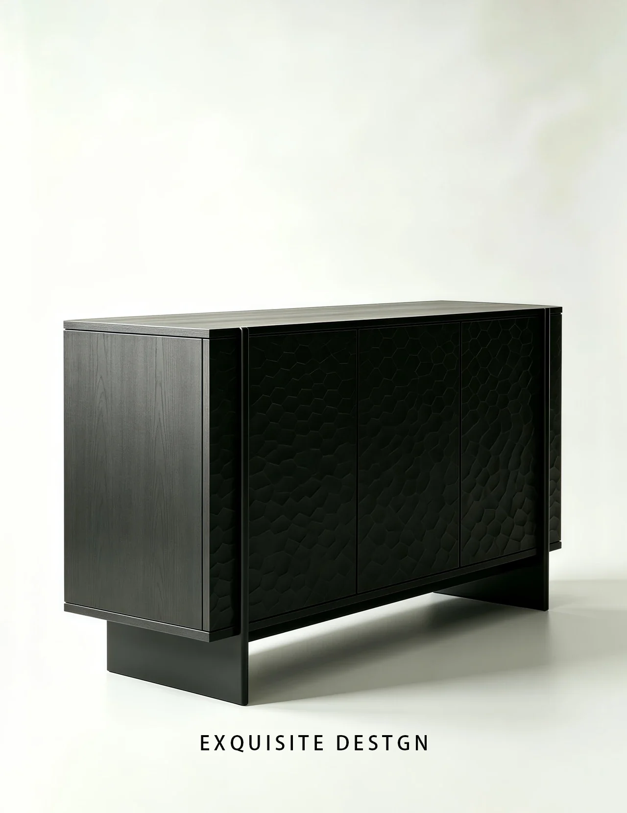 Aster Wells Cabinet in a finished interior.
