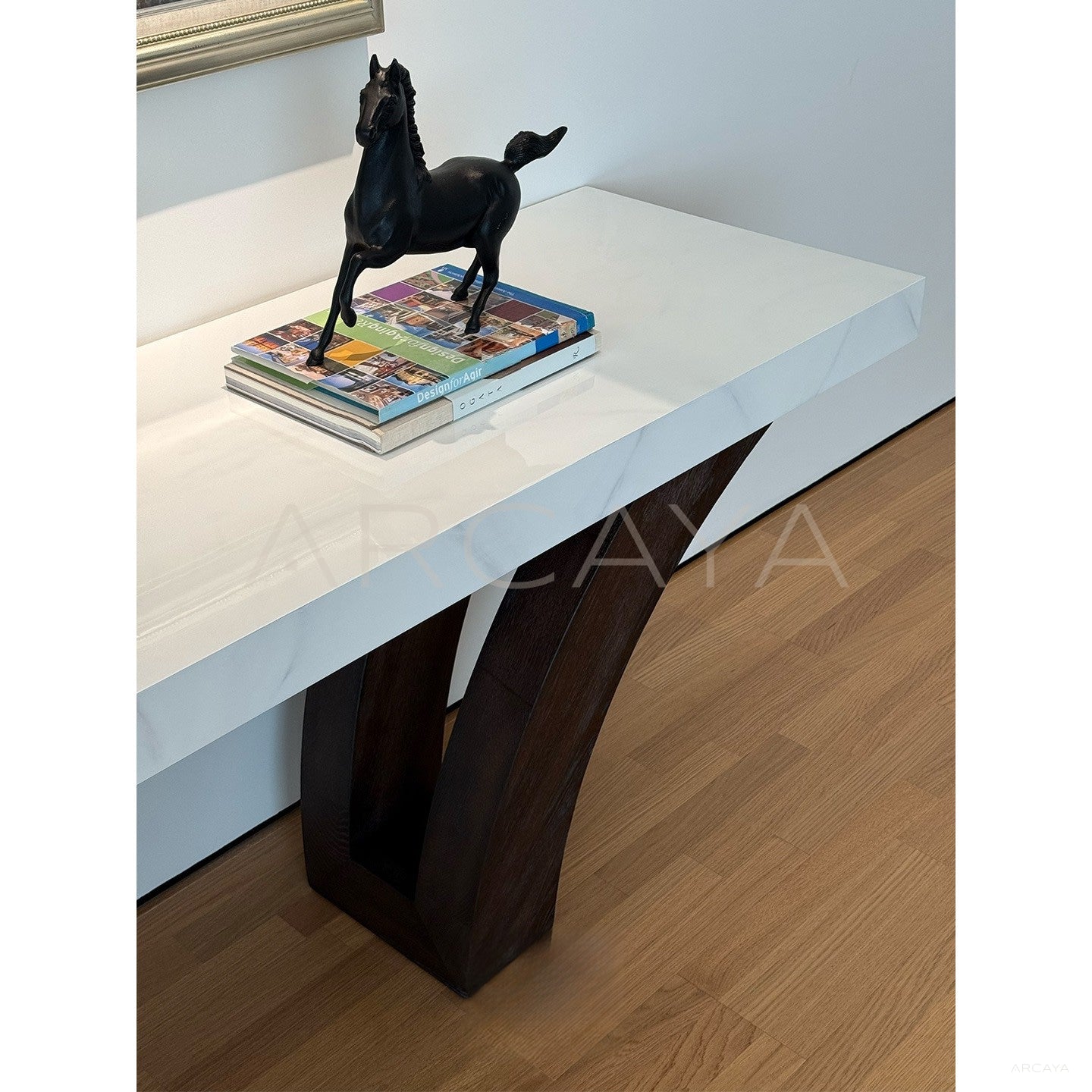 Entryway Negative Space Console - scene