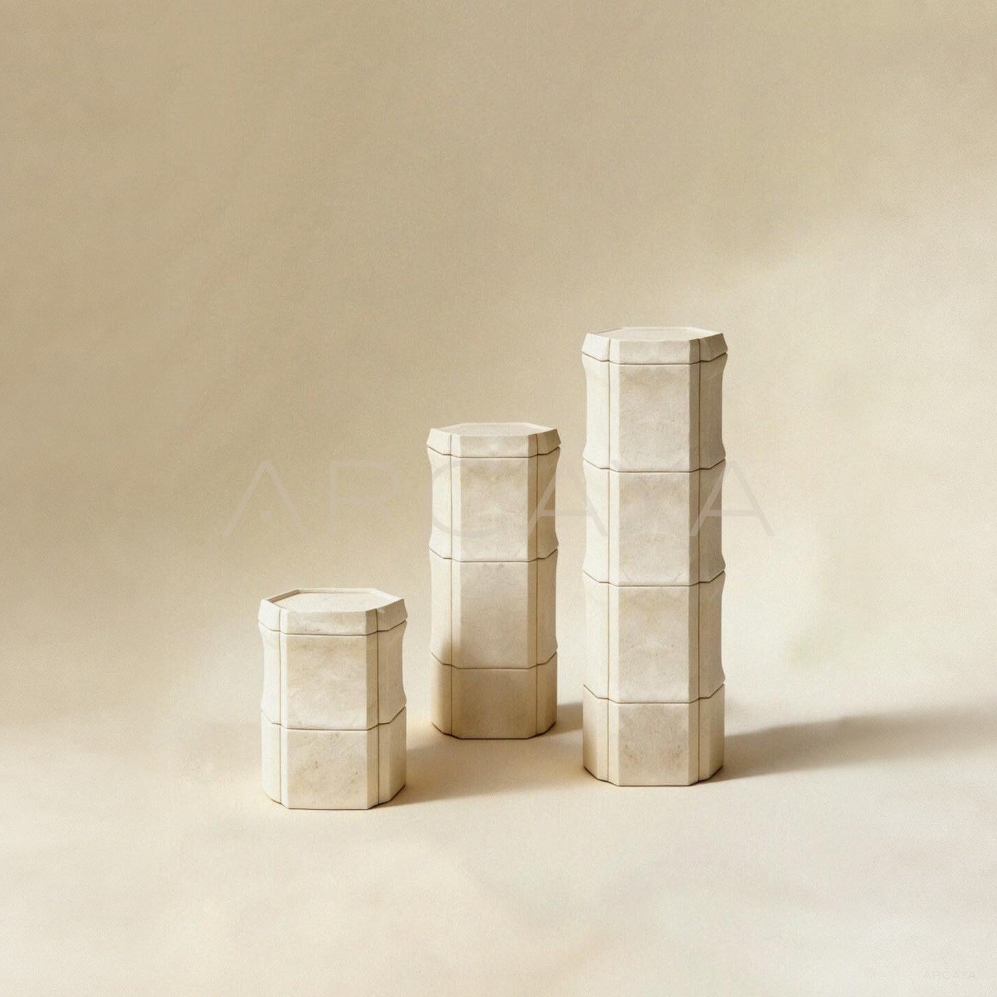 Aston Xubaisheng Stone Bone Modular Series — Side Table