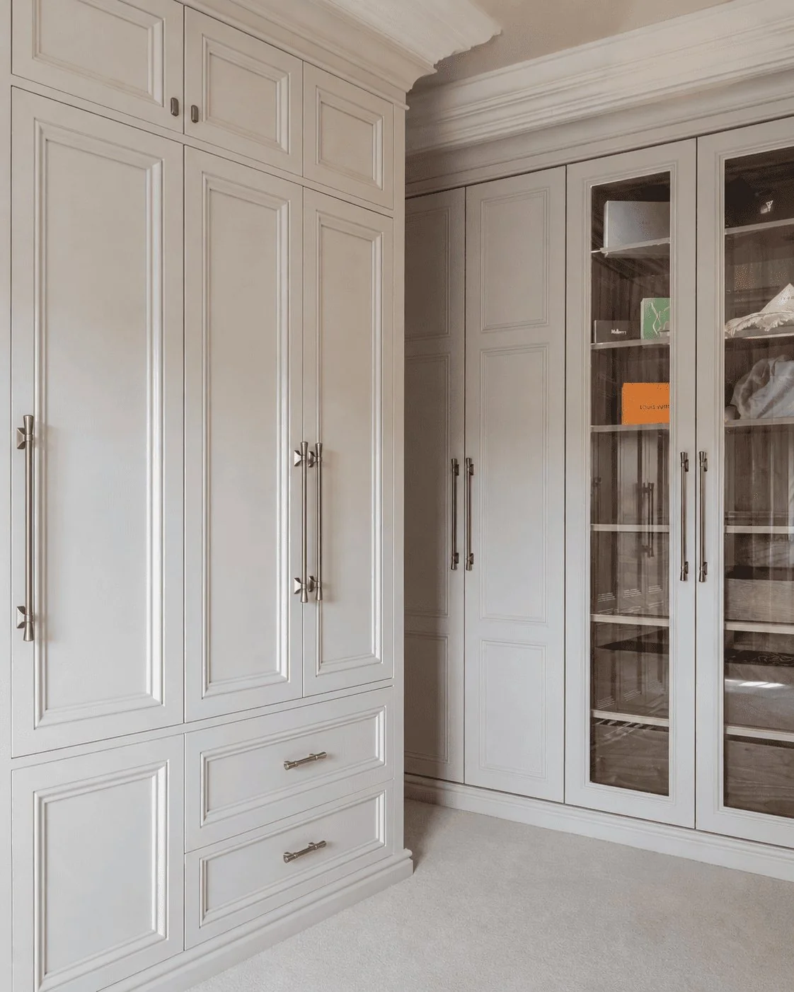 Heritage Collection mirrored panel and hallway