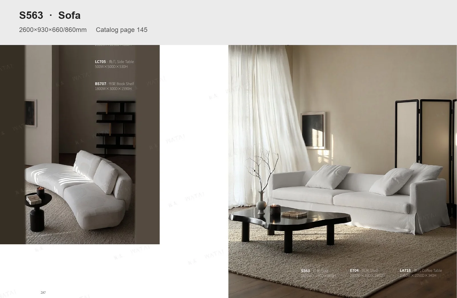 One silhouette. Your dimensions, comfort and finish.