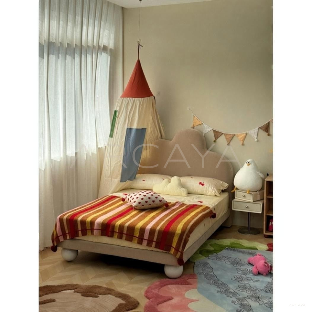 Jeaek Cloud Kids Bed - scene