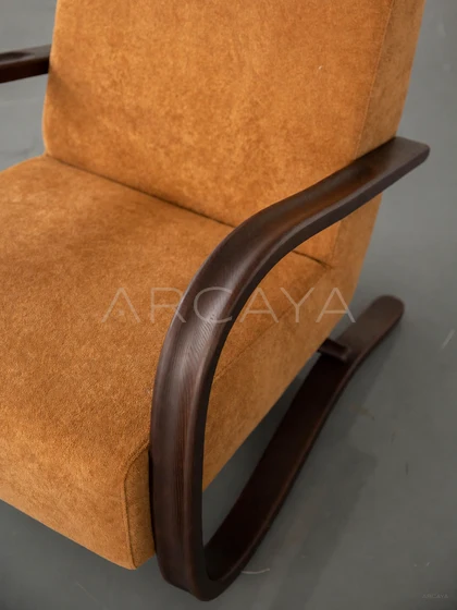 Haven Onyx Lounge Chair - front view 06