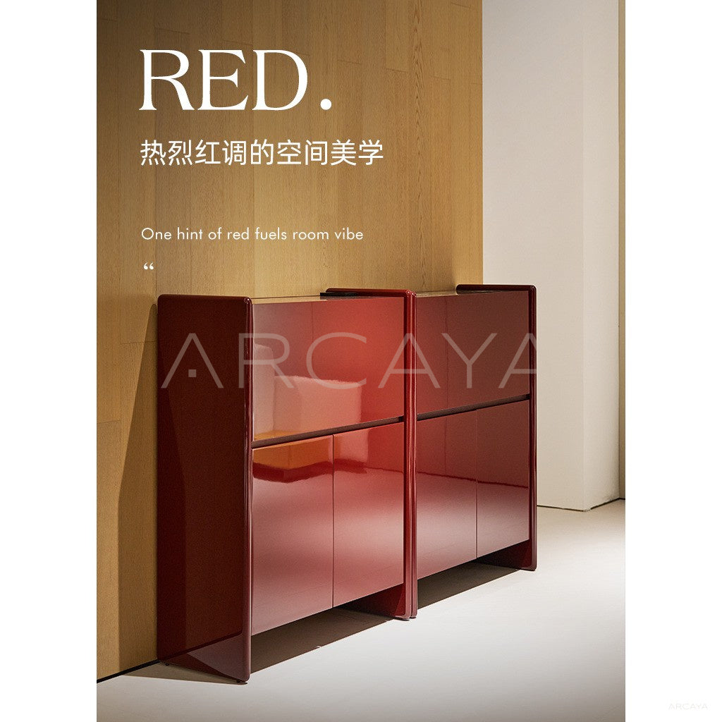 Deep Toned Living Room Sideboard in detail