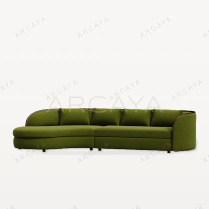 Luoyi Curved Sofa — view 08