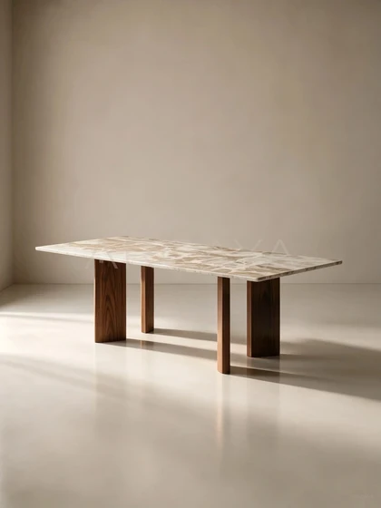 Alba Hill Dining Table - product view 04