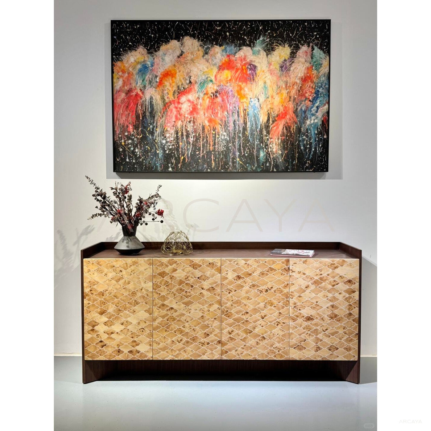 Small Apartment Wall Storage - scene