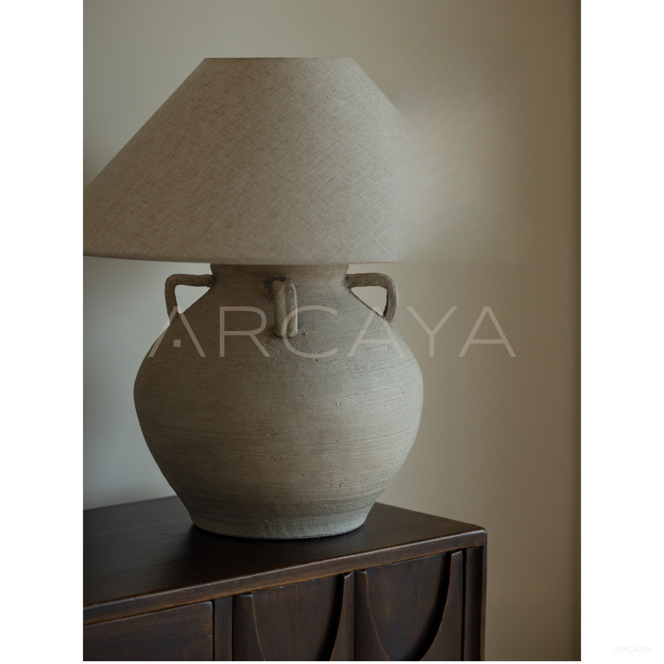 Clay Pot Lamp — Table Lighting