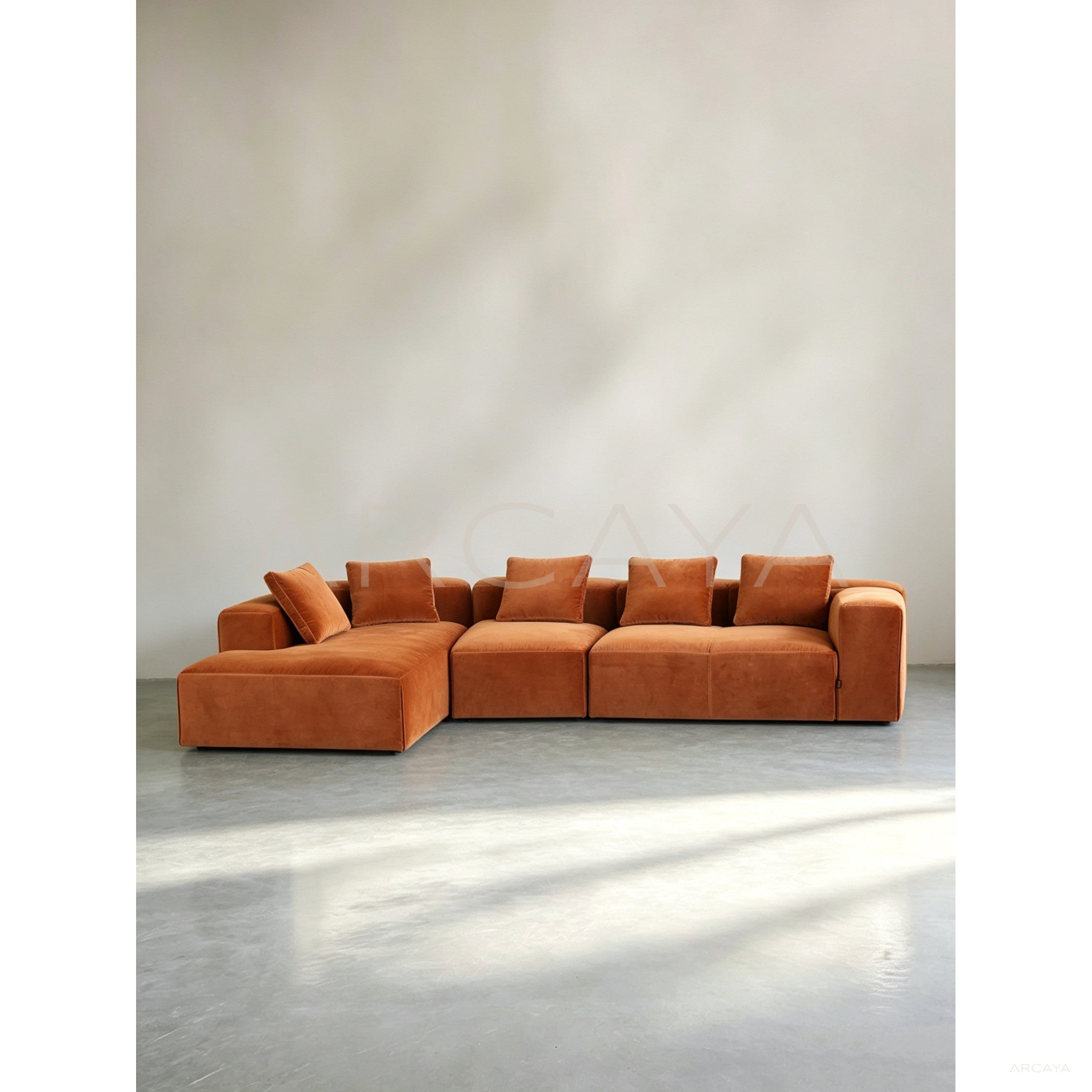 Understated Statement Sofa - scene