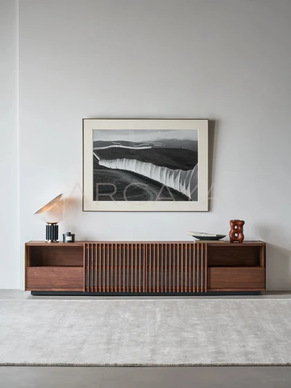 Alba Hill Media Console — interior view 04