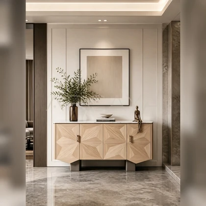 Faye Slate Sideboard - front view 03