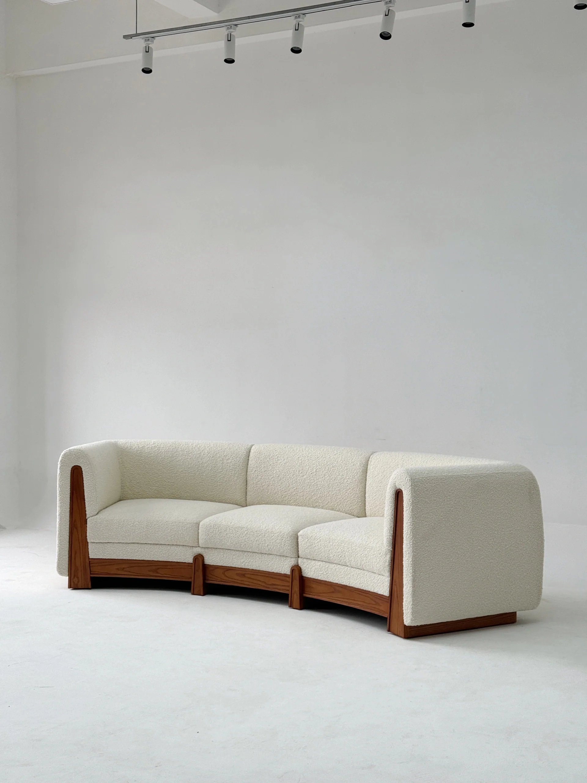 Selene Field Sofa in a finished interior.