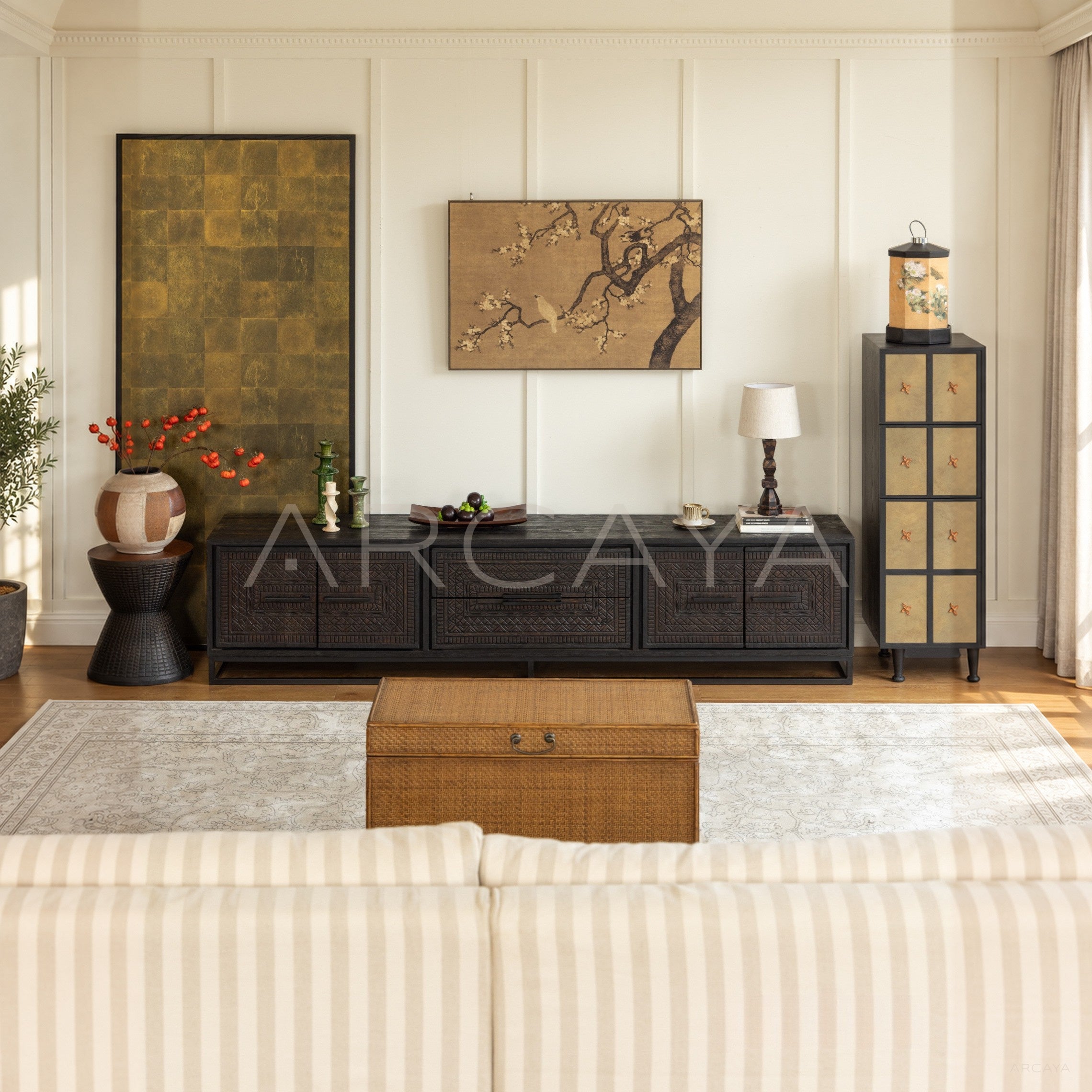 Teak Tv Stand