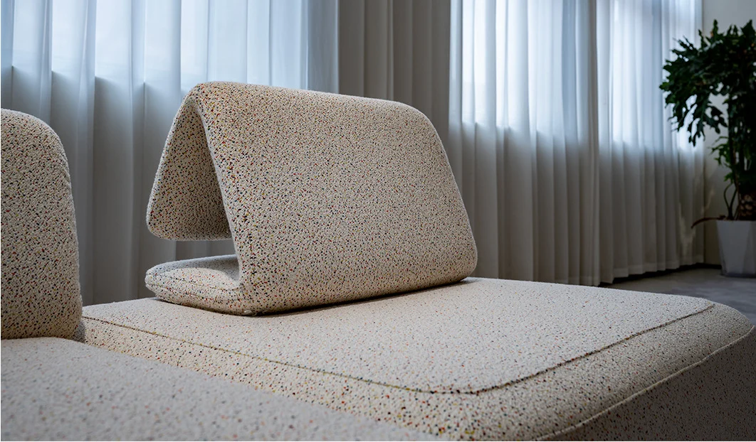 A00313 Sofa in a finished interior.