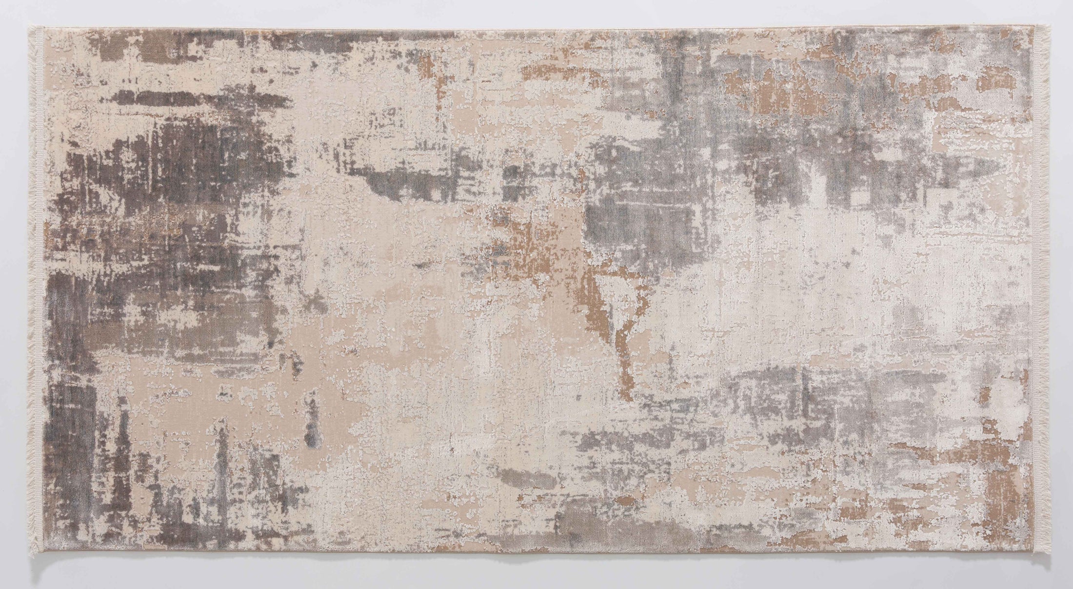 Time Atlas Area Rug in a finished interior.