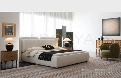 Aurelia Lumi Bed - front view 03