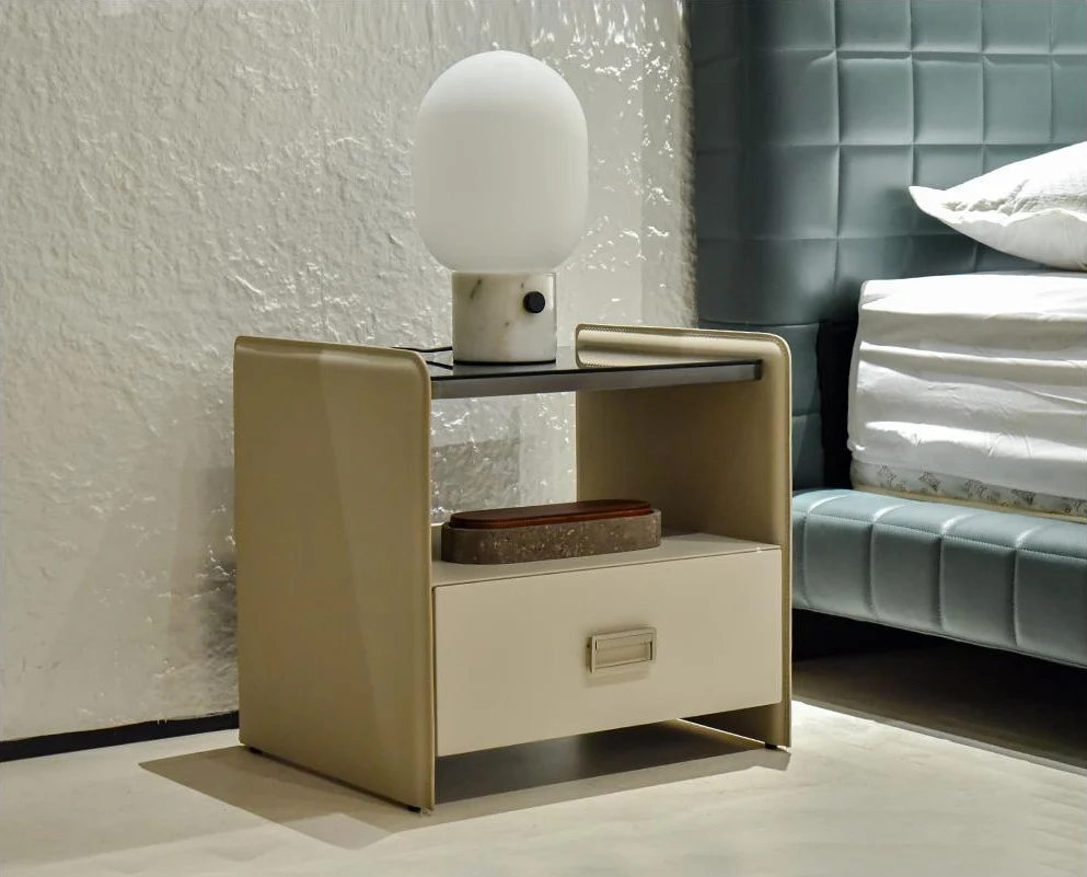 A00233 Nightstand in a finished interior.