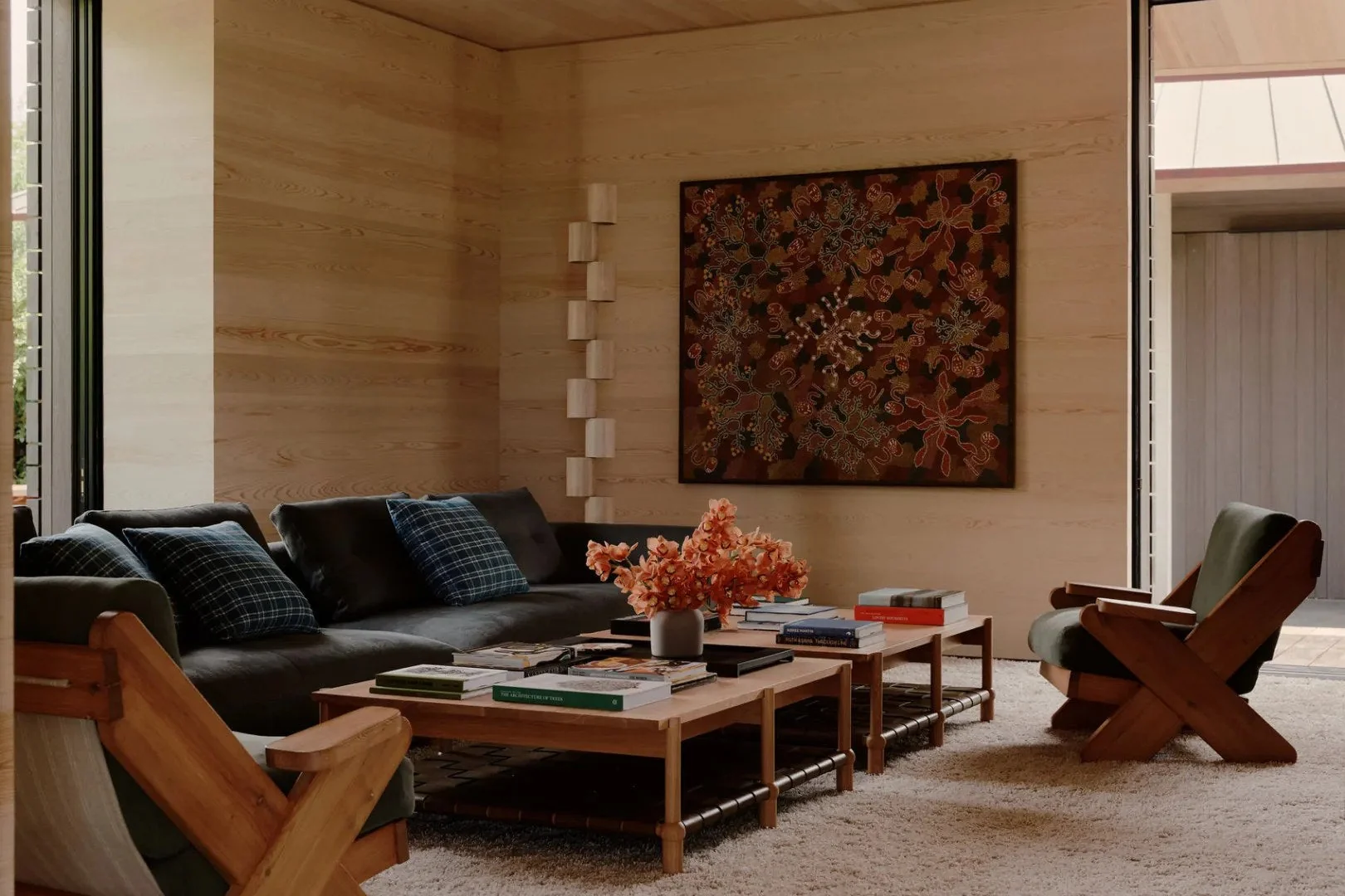 Add darker accents for quiet depth