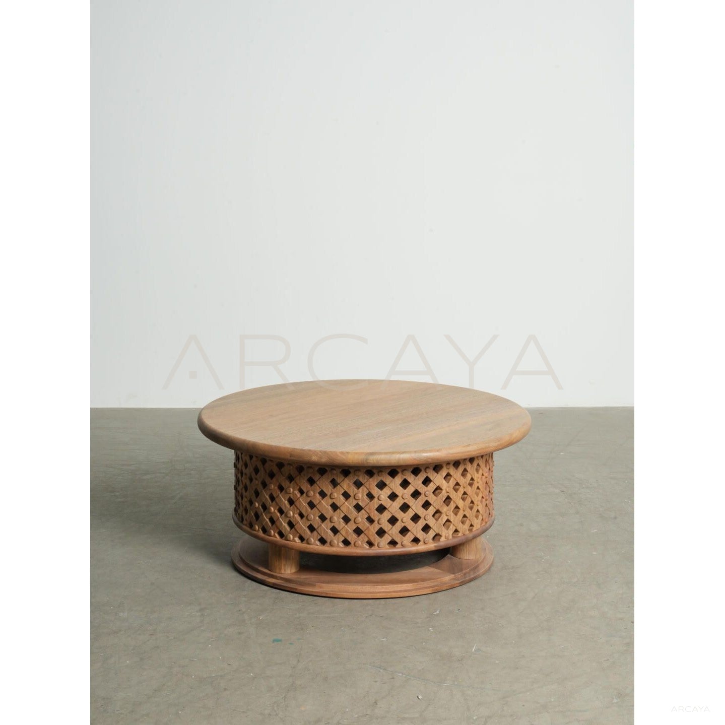 Artistic Round Coffee Table 2