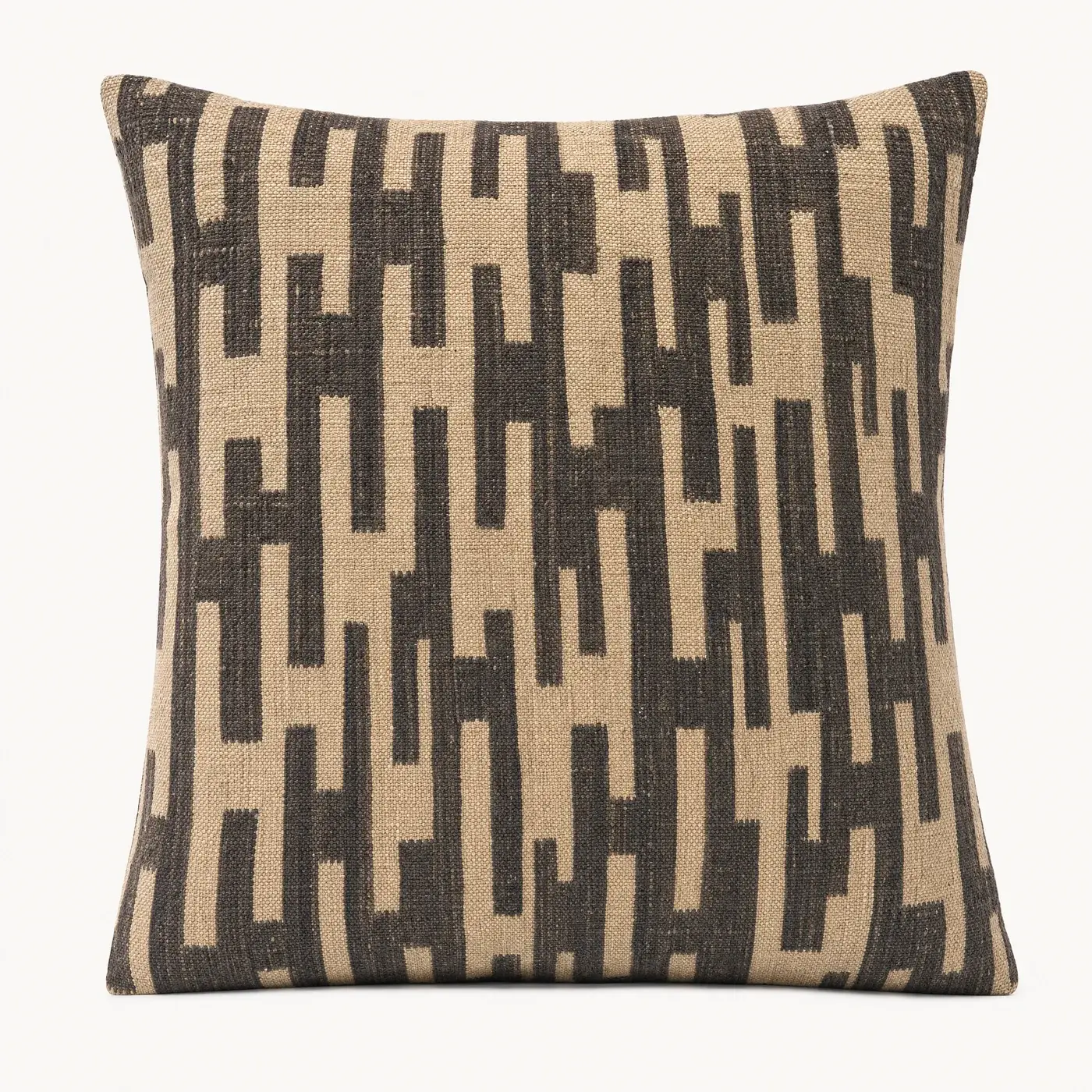 Woven Wool Throw Pillow