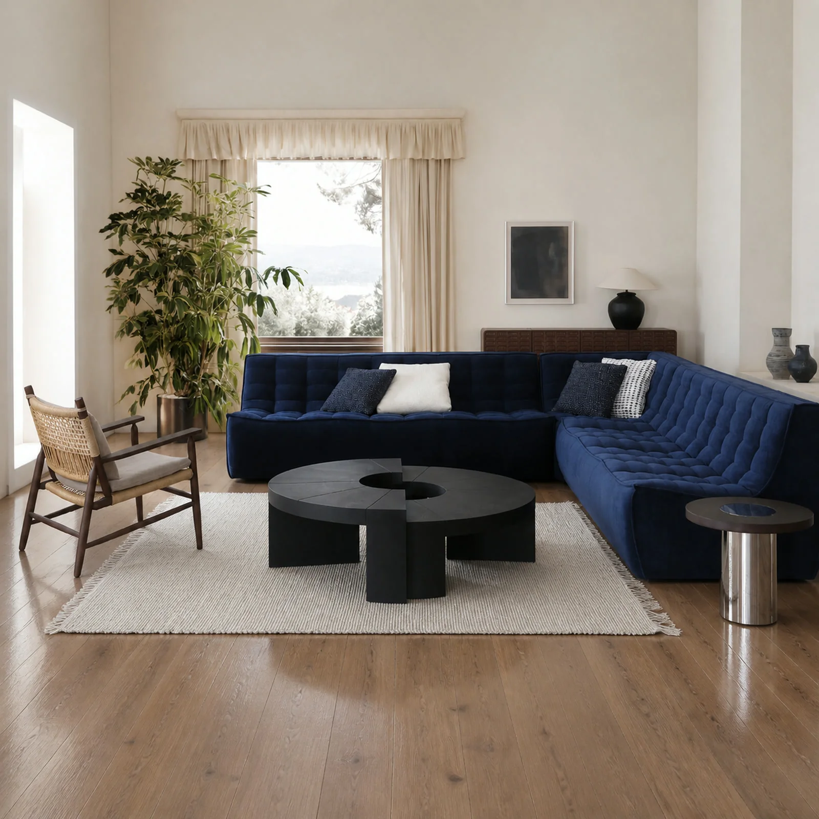 LA729 Coffee Table in a finished interior.