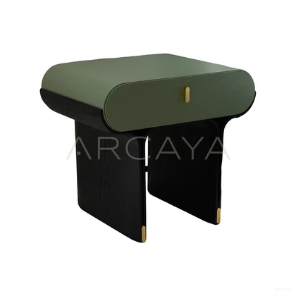 Oona Terrace Nightstand - product view on a white background 01