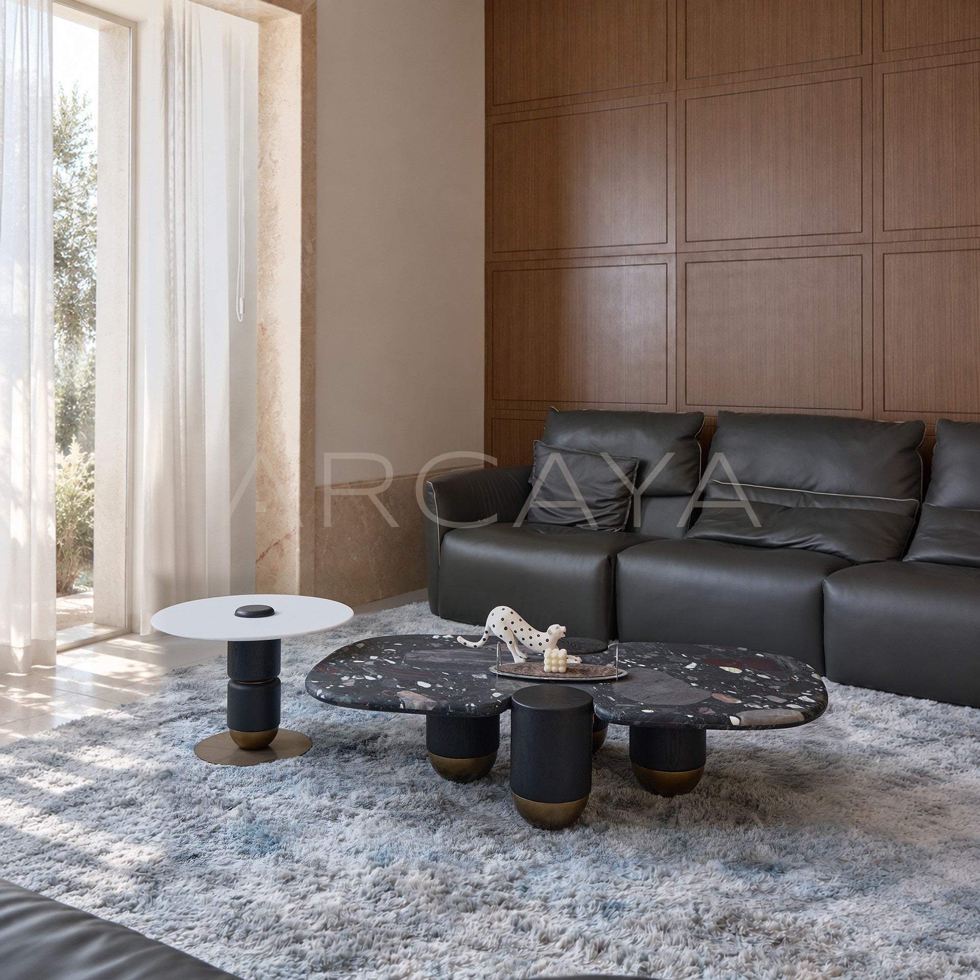 Natural Art Coffee Table