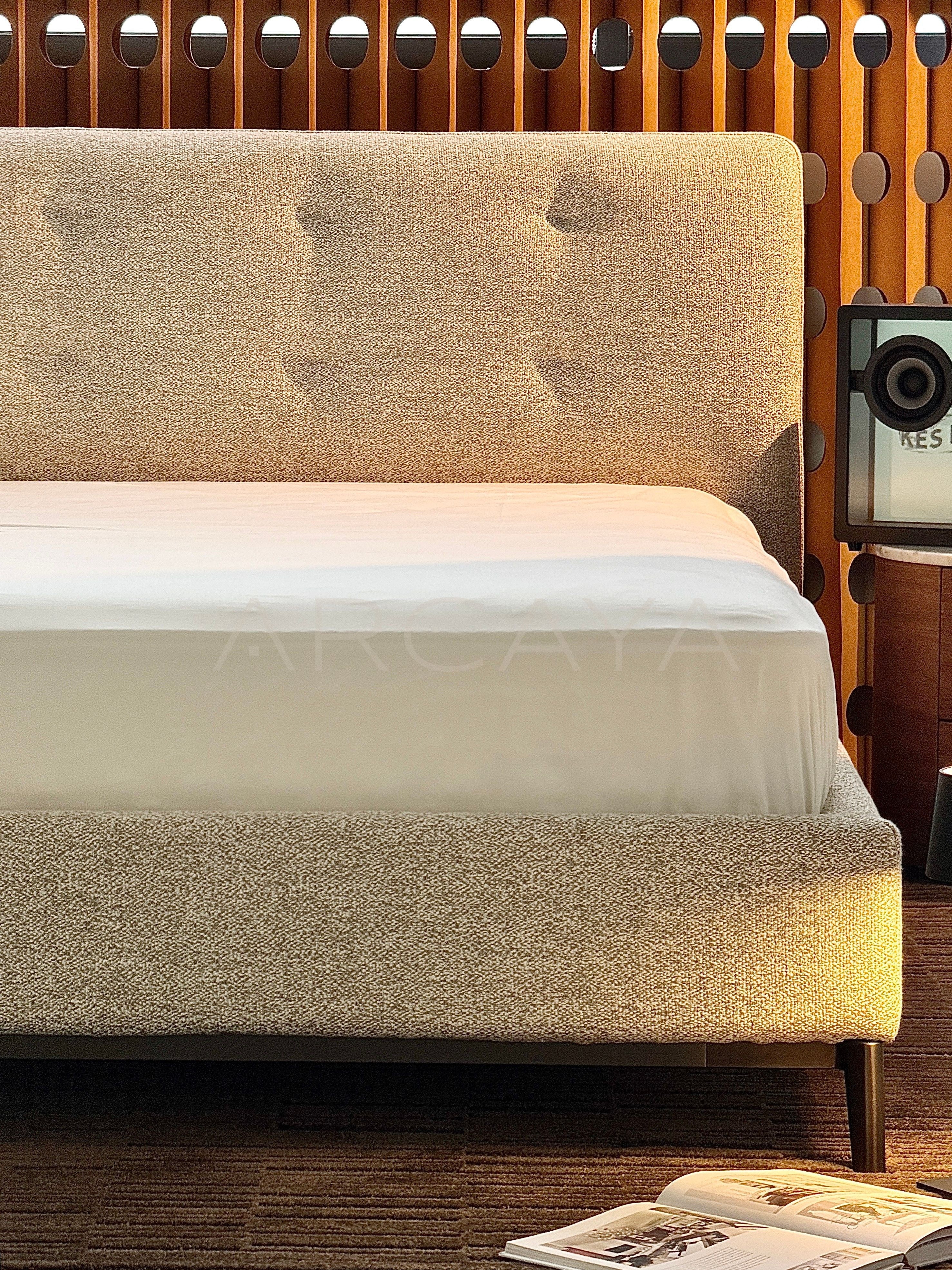 Quiet Bedroom Bed - scene