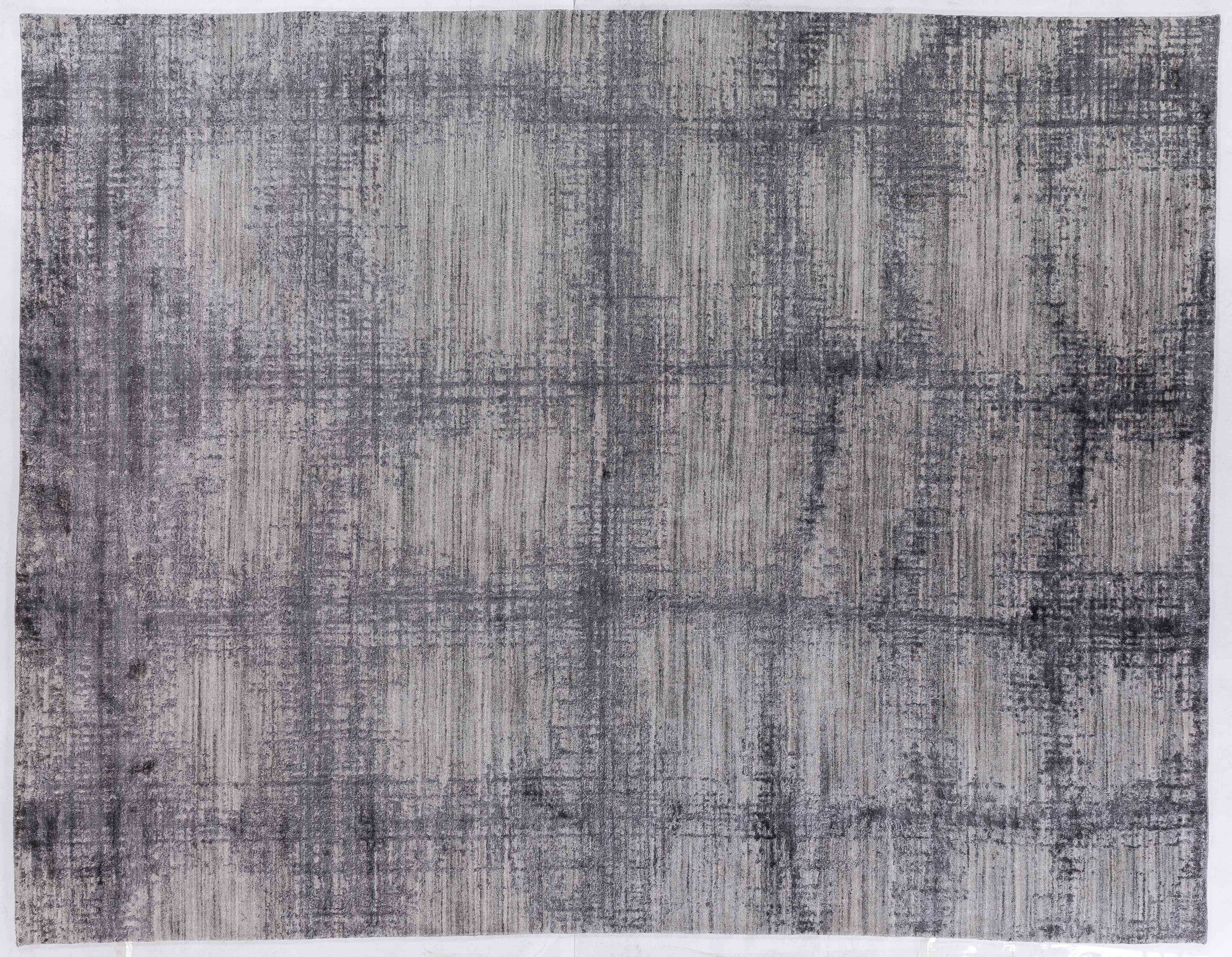 Eras Bloom Area Rug in a finished interior.