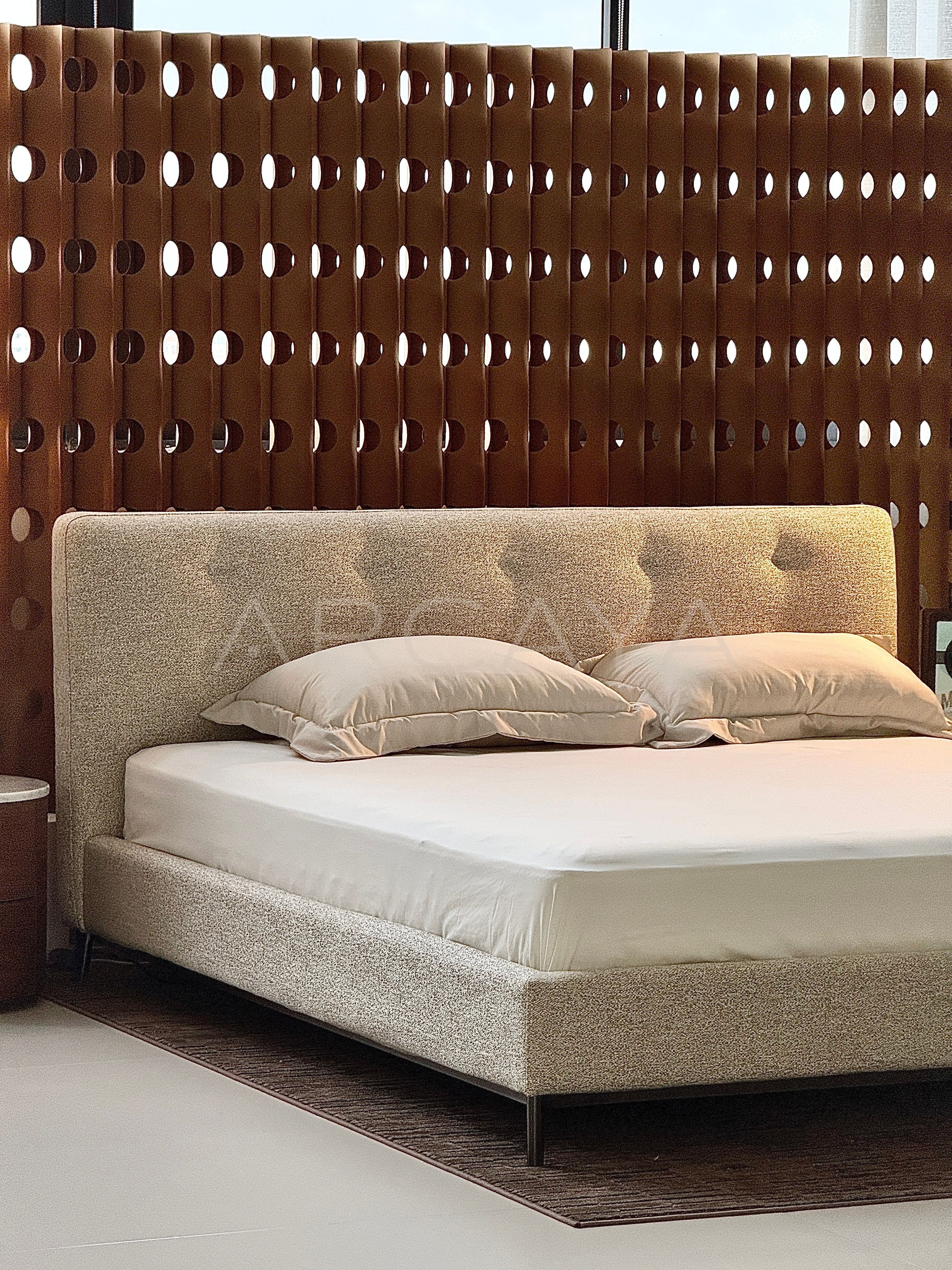 Quiet Bedroom Bed - scene