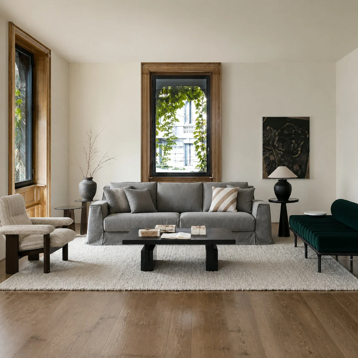 Elara Haven Straight Sofa
