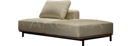 Petra Arc Straight Sofa - front view 03