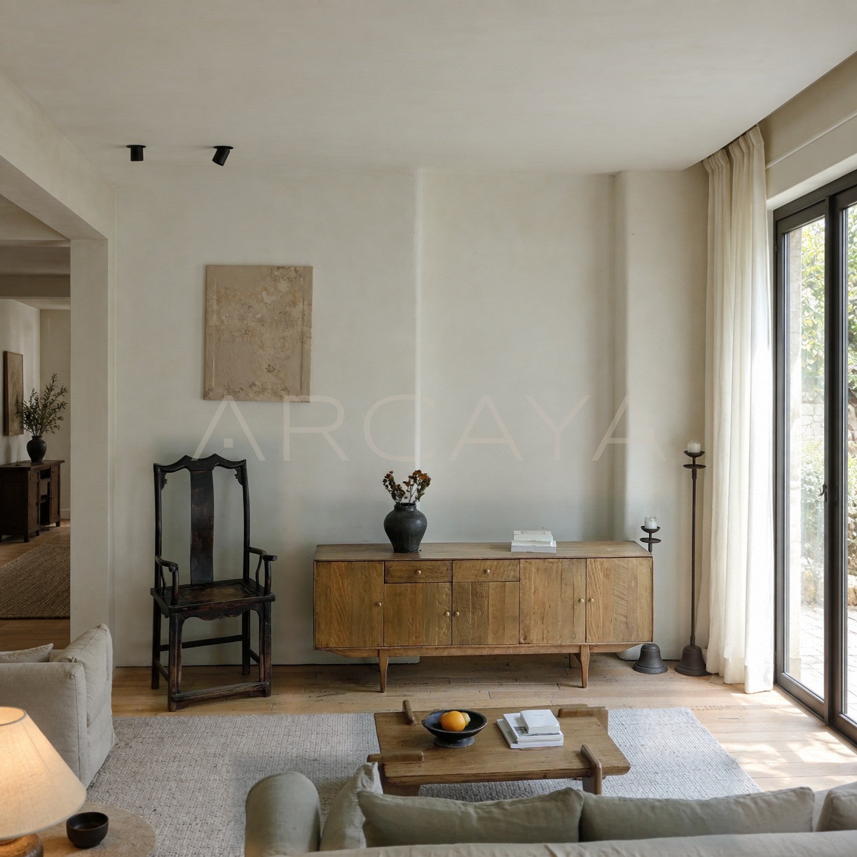 Natural Material Quiet Space Set — Storage - main