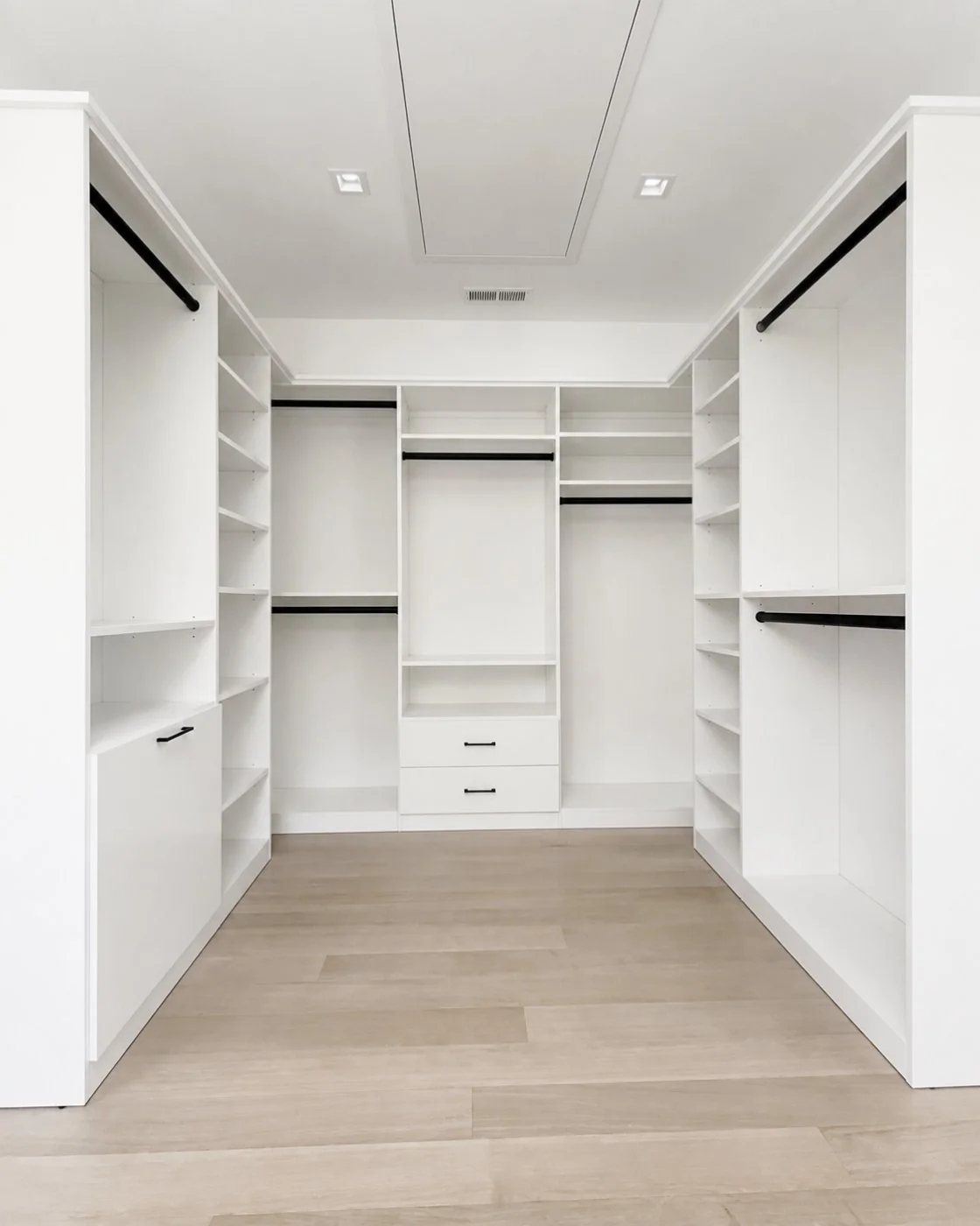 Custom closet installation 7