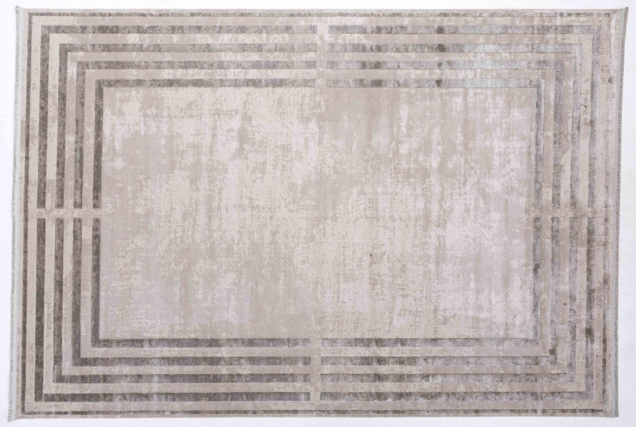 Taboo Bloom Area Rug in a finished interior.