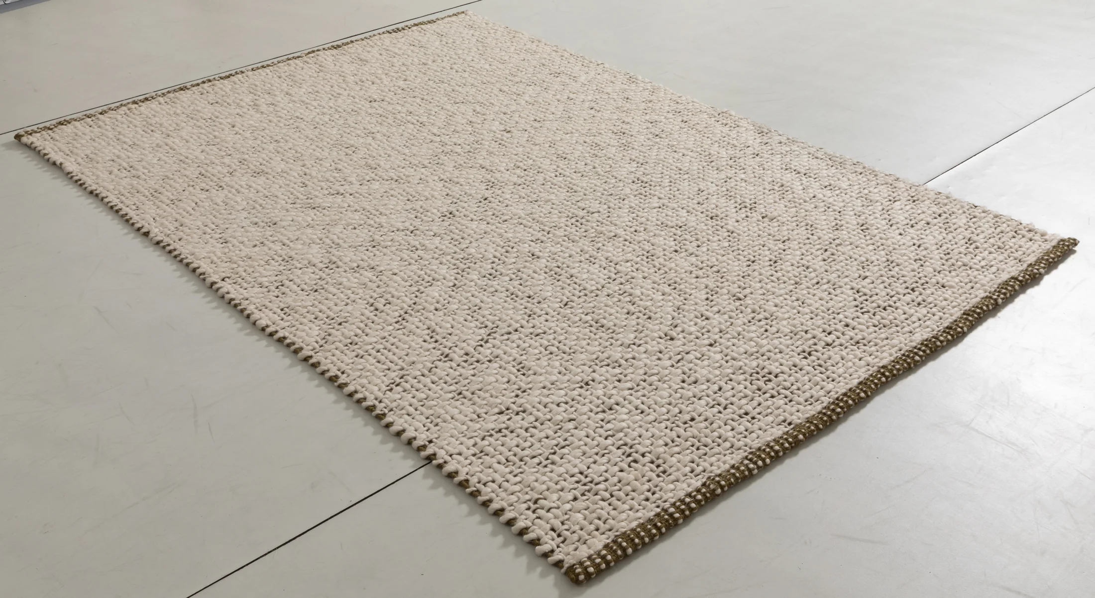 Serenitas Atlas Area Rug in a finished interior.