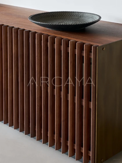 Alba Hill Media Console — interior view 05