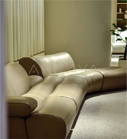 Petra Belle Straight Sofa - front view 02
