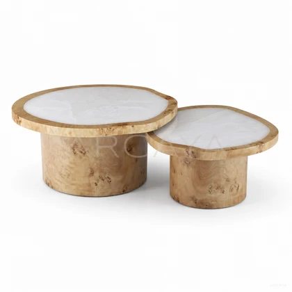 Fiera Onyx Coffee Table - front view 01