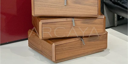Orla Estate Nightstand - front view 03