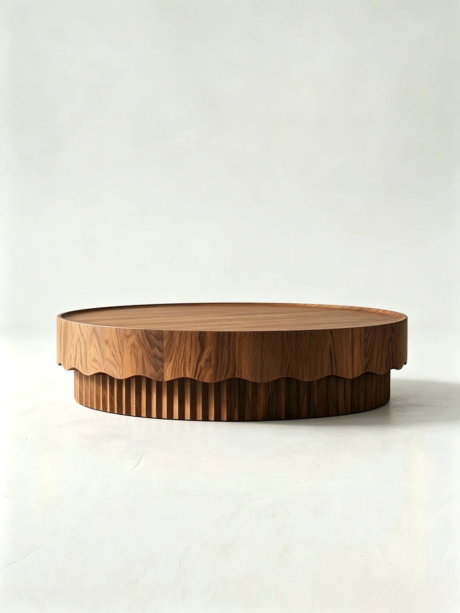 Celine Arc Coffee Table in a finished interior.