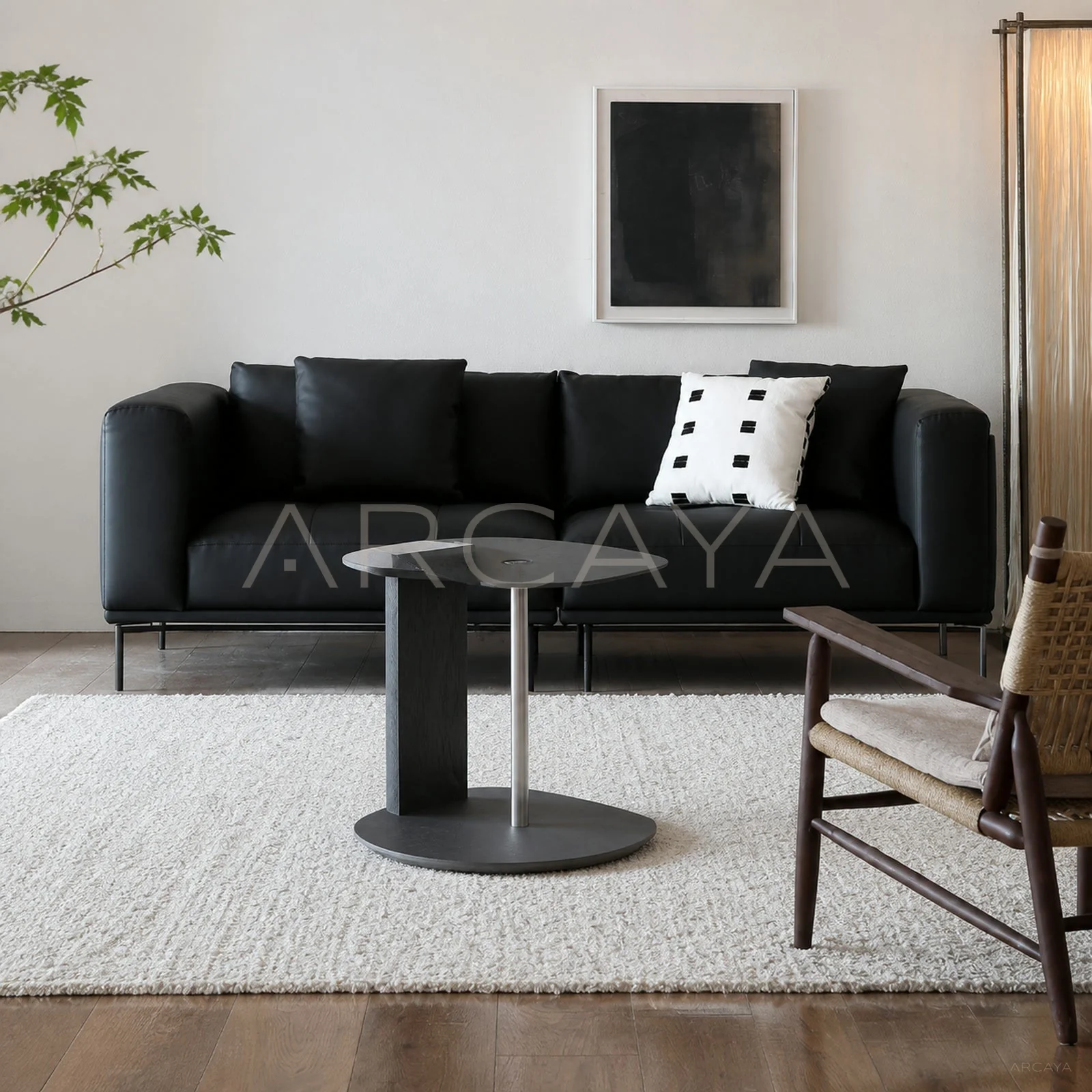 Della Harbor Side Table - front view 01