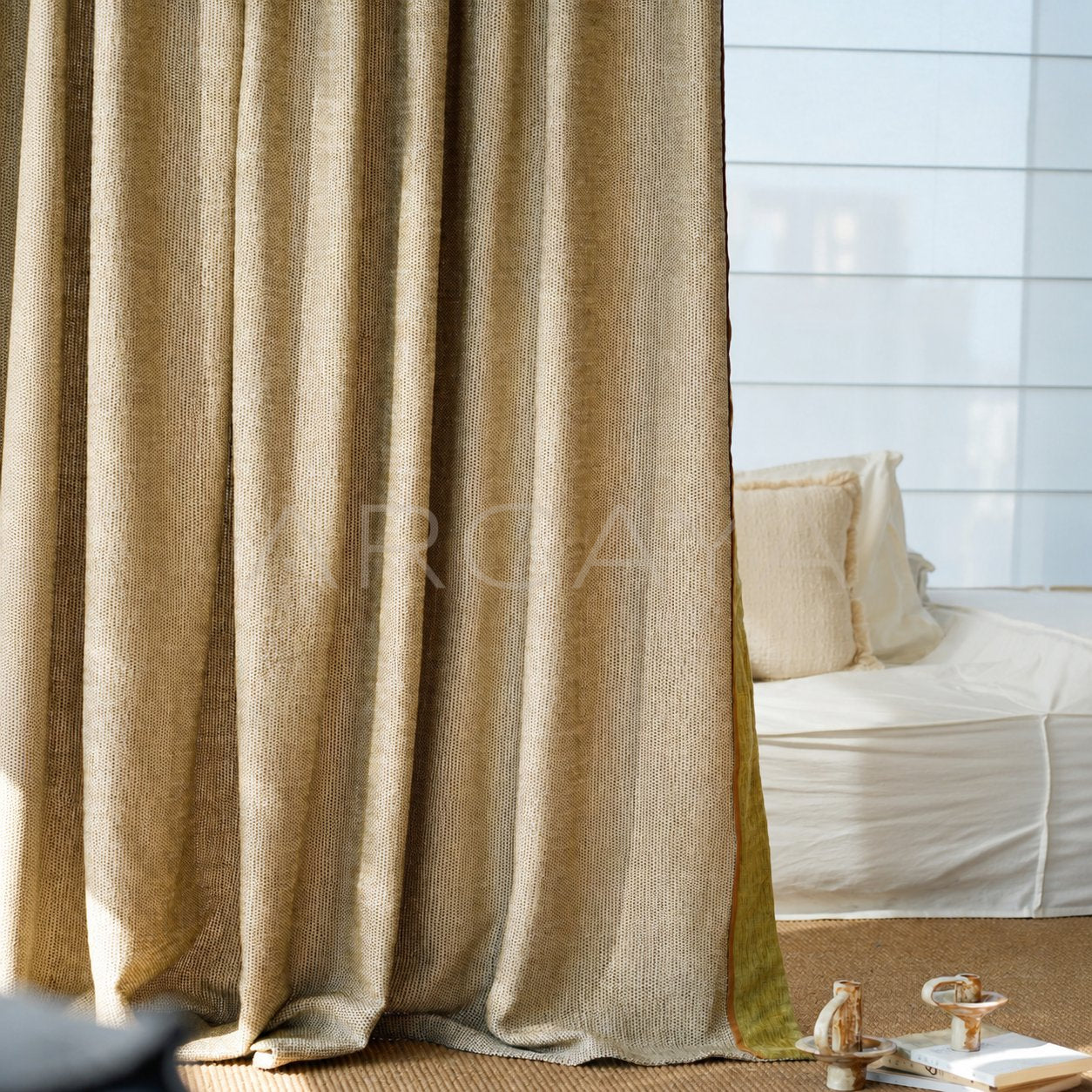 Alder Oak Curtain Panel