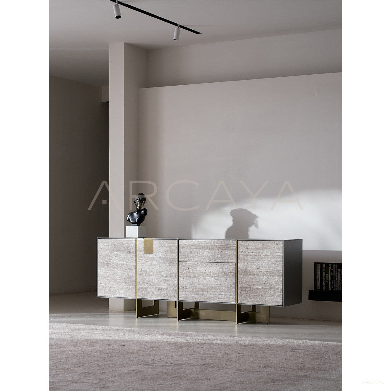 Italian Minimalist Sideboard - scene