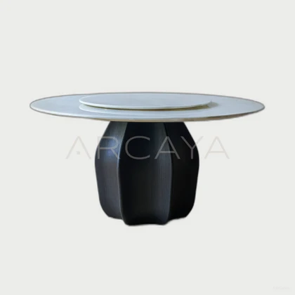 Pearl Bloom Decorative Object — neutral background 01