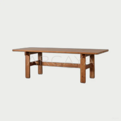 Luna Wood Decorative Object — neutral background 01
